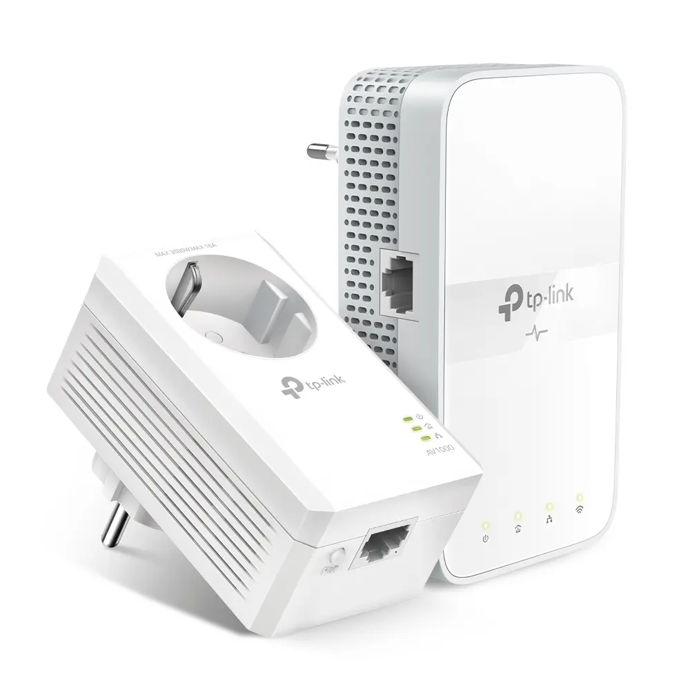 Kit adaptor Powerline TP-Link TL-WPA7617 KIT AV1000 Gigabit