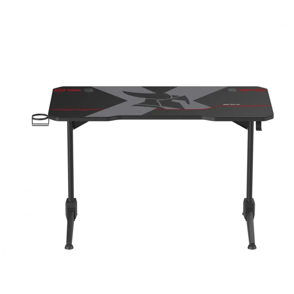 Birou gaming Serioux Catalyst, 120×60×75 cm, negru