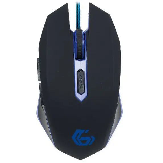 Mouse gaming Gembird MUSG-001-B 2400 DPI Albastru