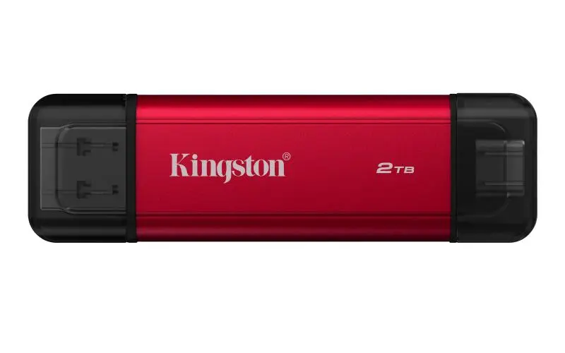 SSD extern 2TB Kingston Dual USB-A/C 1050MB/s negru