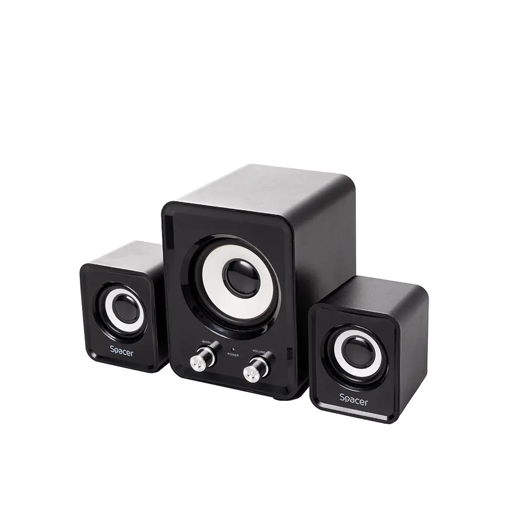 Boxe Spacer SPB-807-BK 2.1 11W USB negru