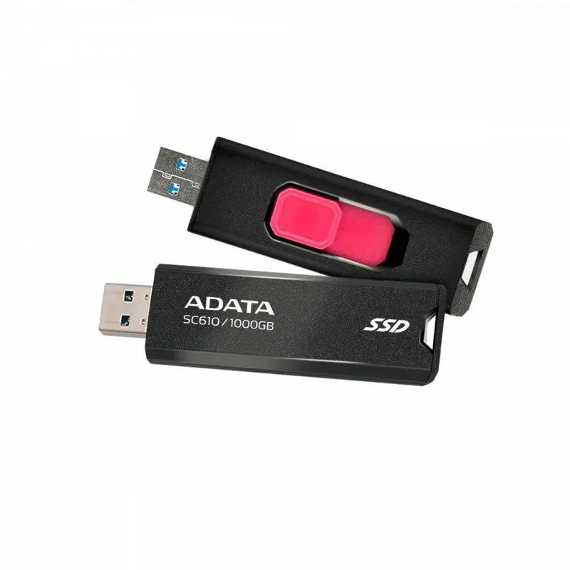 SSD extern ADATA SC610 1TB USB 3.2 Gen 2 negru