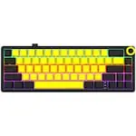 Tastatură mecanică Lorgar KBP70MW wireless Negru/Galben EN