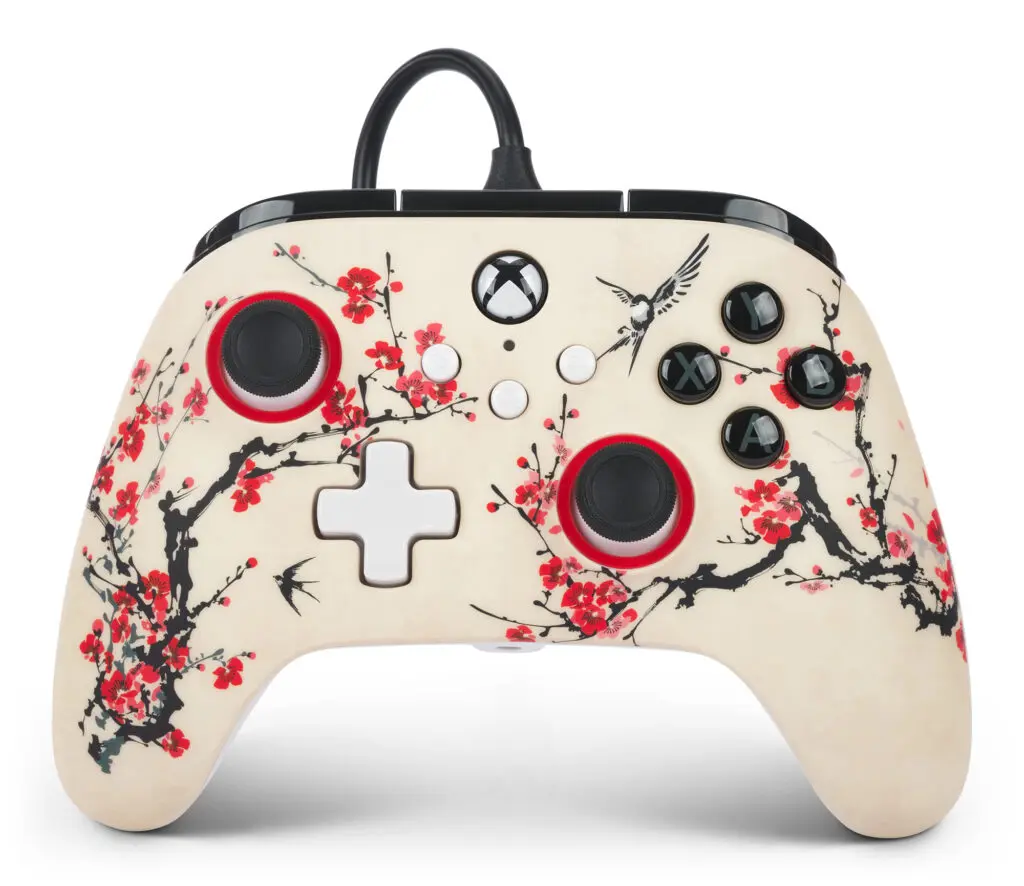 Controller cu fir, PowerA Advantage Wired, Xbox Series X, S, Xbox One, PC, Warriors Nirvana