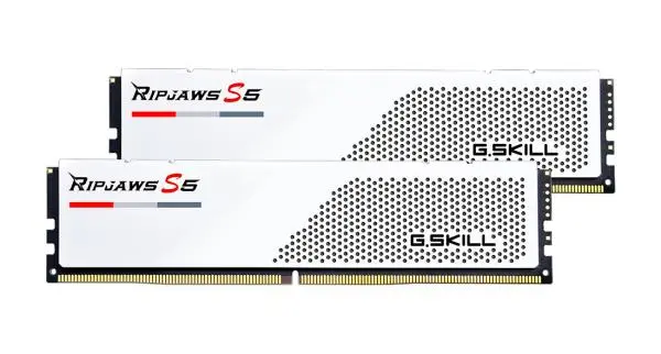 Memorie G.SKILL Ripjaws S5 White 32GB DDR5 5600MT/s CL36