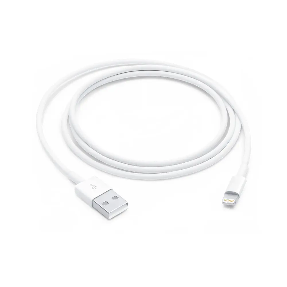 Cablu Apple Lightning USB 1m alb MXLY2