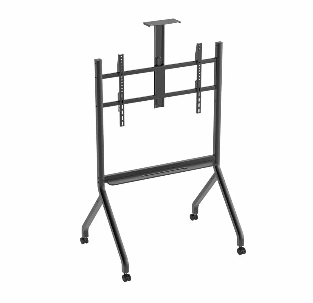 Stand TV mobil Serioux TV213CA, 55″-100″ (139cm-254cm), Negru