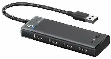 Hub USB-A, UGREEN, Gri