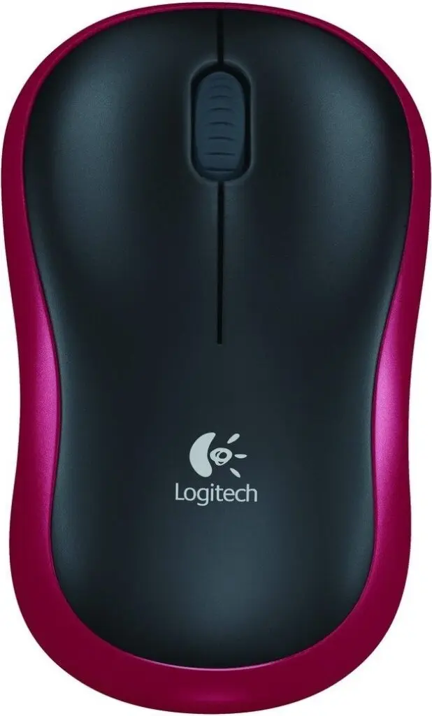 Mouse Logitech M185 Rosu wireless