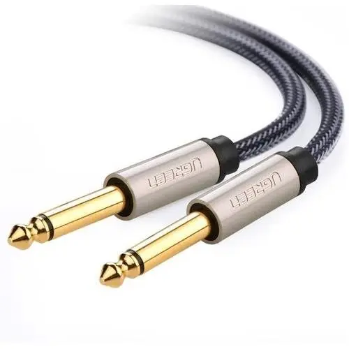 Cablu audio Ugreen AV128 Jack 6 35 mm 2 m gri