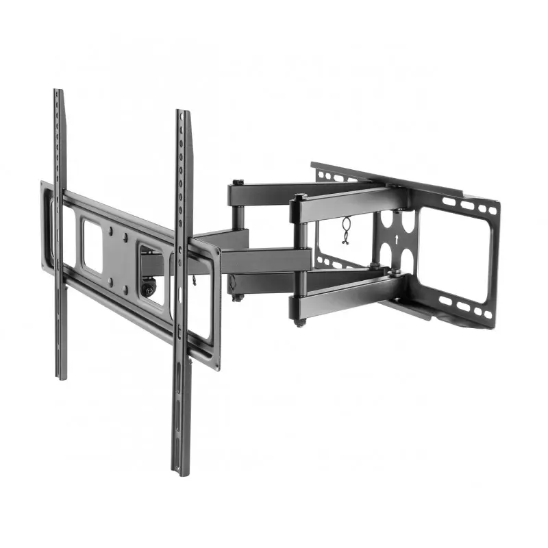 Suport TV de perete cu brat, Nexio, full-motion, reglabil, 37-70 inch(94cm-178cm), capacitate sustinere 40KG, Negru