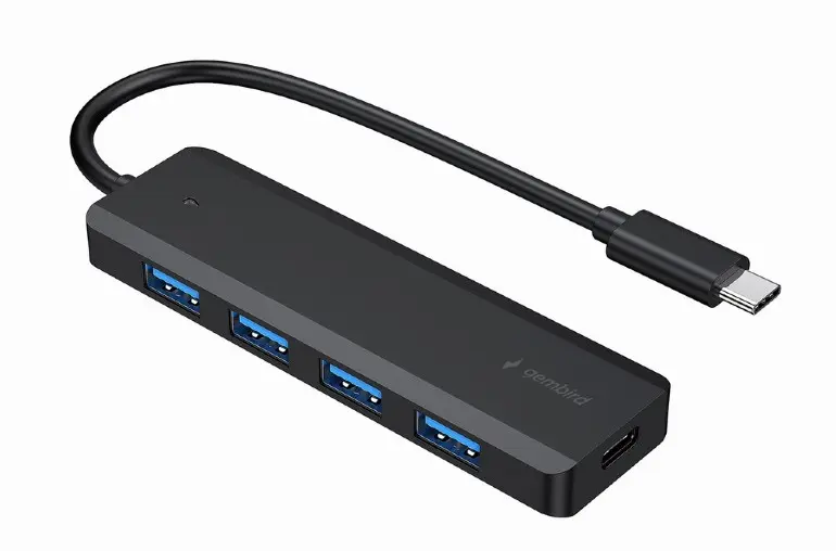 Hub USB Gembird UHB-CM-U3P4P-01 4 porturi Type-C