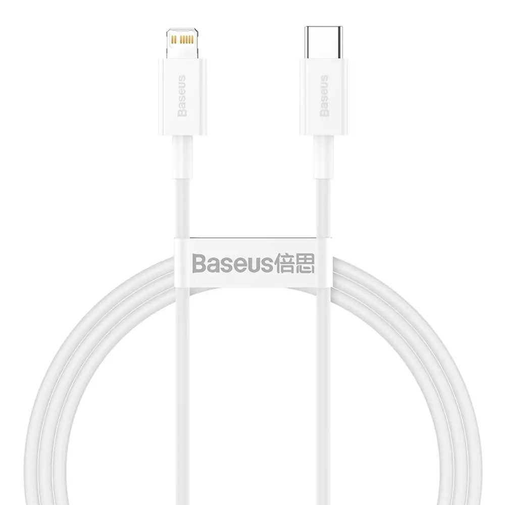 Cablu Baseus Superior Series USB-C la Lightning 20W 1m
