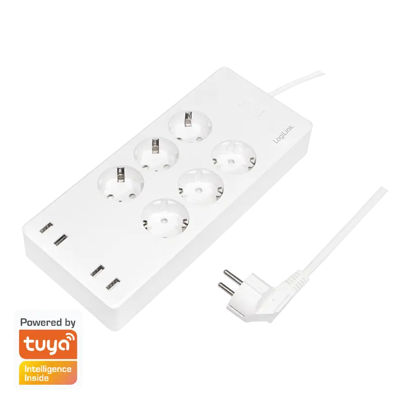 Prelungitor inteligent Logilink SH0105 Wi-Fi 6 prize 4 USB 20W
