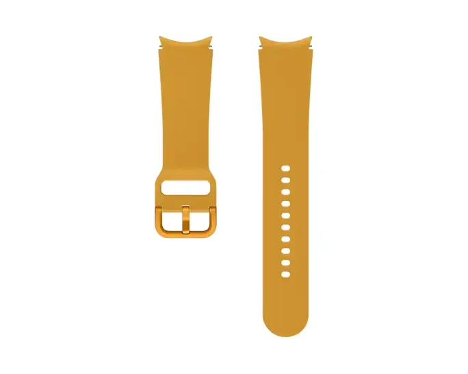 Curea Samsung Sport Band Galaxy Watch4 mustar M L 20mm