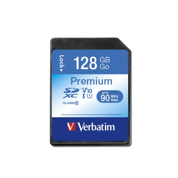 Card memorie Verbatim Premium SDXC 128GB Clasa 10 UHS-I