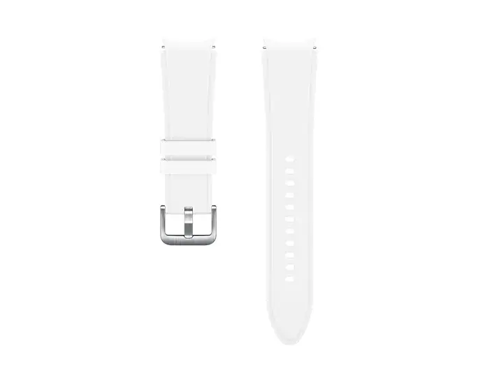 Curea smartwatch Samsung Ridge Sport Band Galaxy Watch4 20mm M/L alb