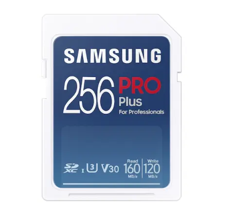 Card memorie Samsung PRO Plus SD 256GB 160MB/s