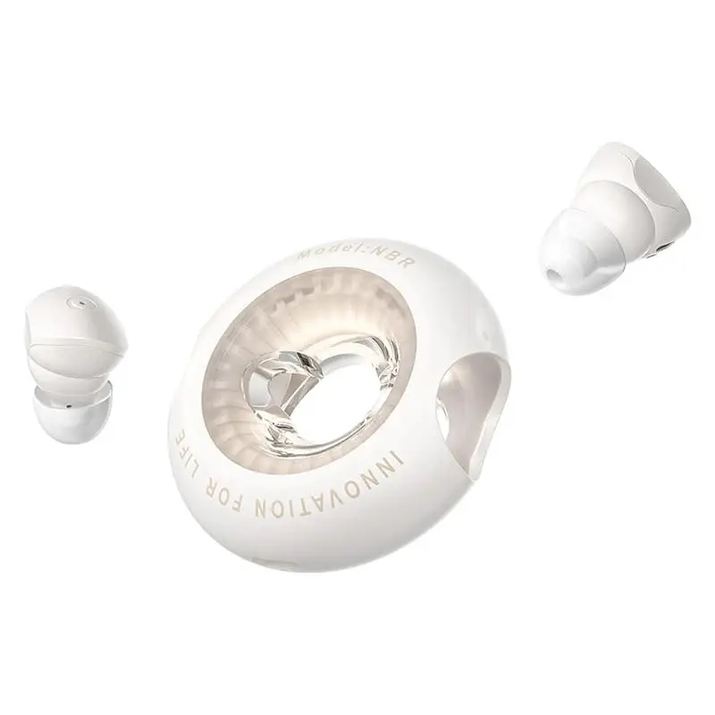 Căști wireless Vention Tiny T17 bej Bluetooth 5.3 IPX4