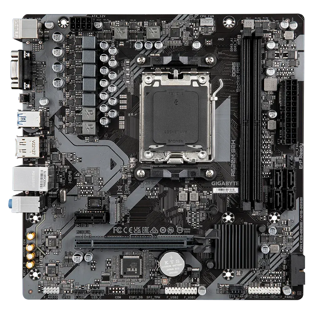 Placă de bază Gigabyte A620M S2H AM5 mATX