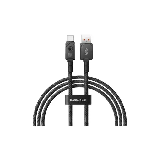 Cablu Baseus Unbreakable 100W 2m negru USB-A USB-C