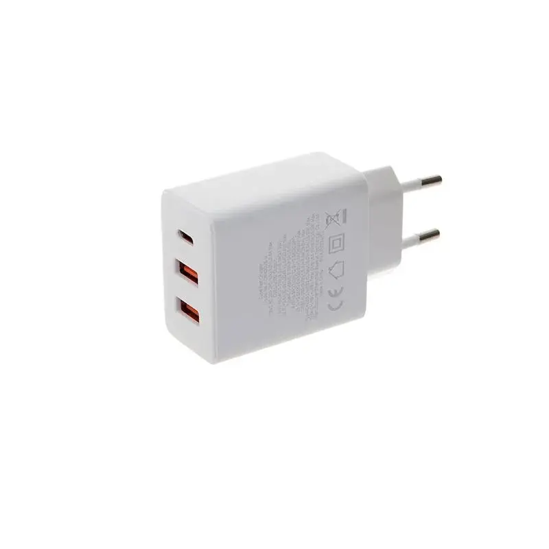 Incarcator retea Baseus Cube, 30W, 2x USB-A, 1x USB-C, Fast Charge, Alb