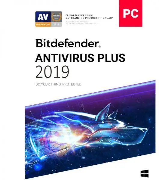 Bitdefender Antivirus Plus 1 an 1 dispozitiv scratch card