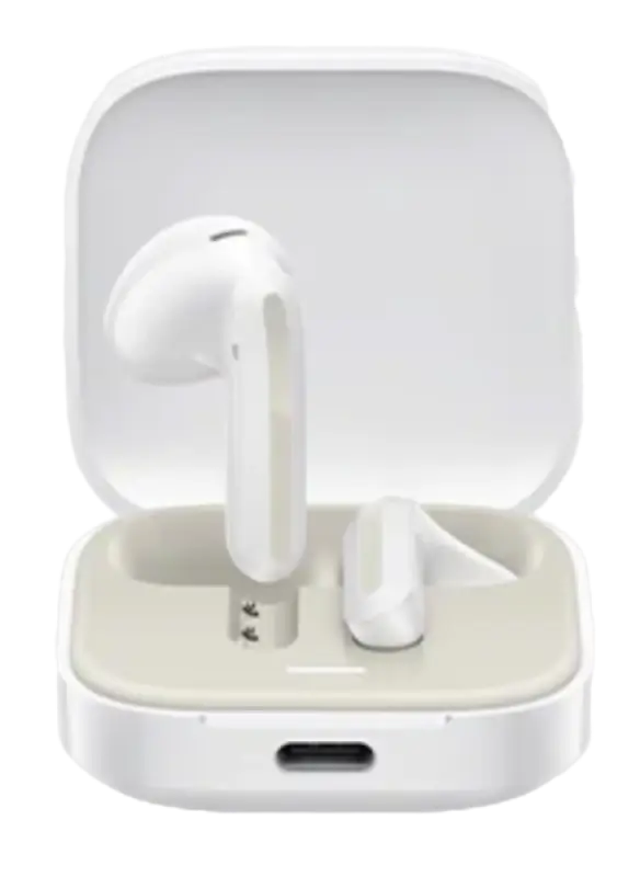 Casti In-Ear Xiaomi Redmi Buds 6 Active, Wireless, Bluetooth 5.4, Autonomie 30 ore, IPX4, White