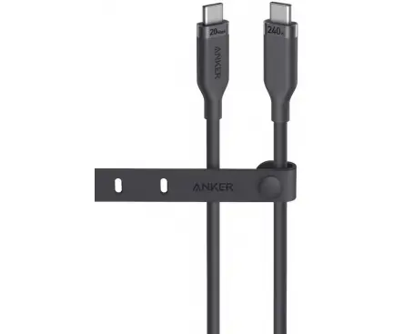 Cablu Anker USB 4 Gen 20 Gbps Data Transfer 4K HD Display 240W USB-C 0.91m, Negru