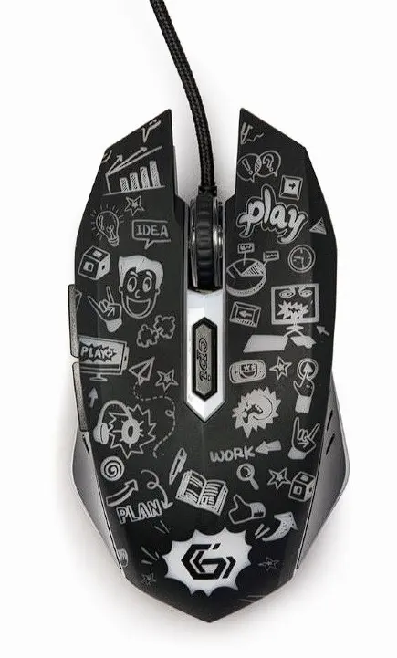 Mouse gaming Gembird MUS-6B-GRAFIX-01
