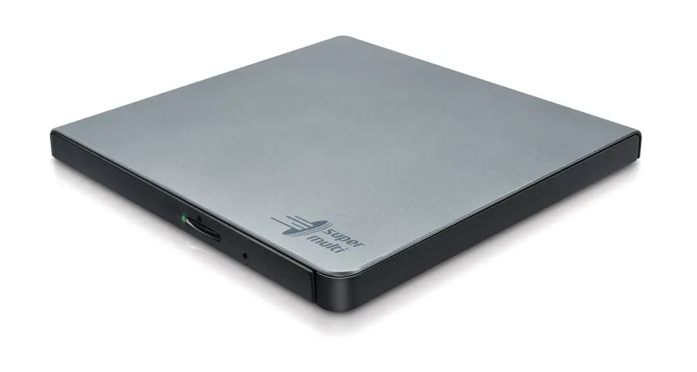 DVD writer extern Hitachi-LG GP57ES40 Slim 8x USB 2.0 argintiu