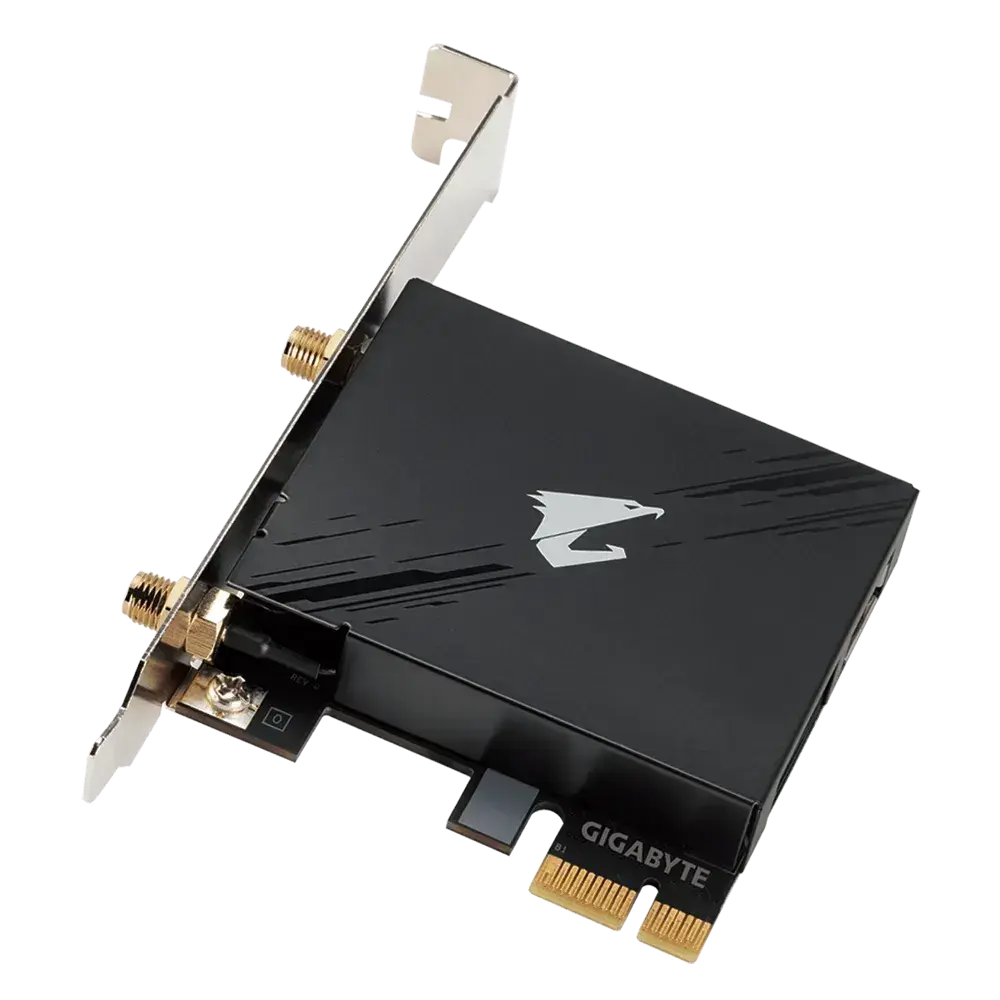 Adaptor wireless Gigabyte AORUS WBAX210, WLAN 802.11ax + BT 5.2, MU-MIMO, Wi-Fi 6E
