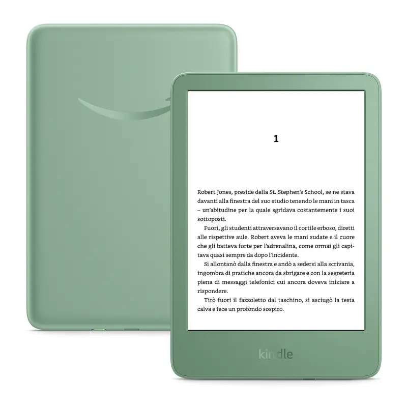 eBook Reader Amazon Kindle 16GB Verde Wi-Fi USB-C