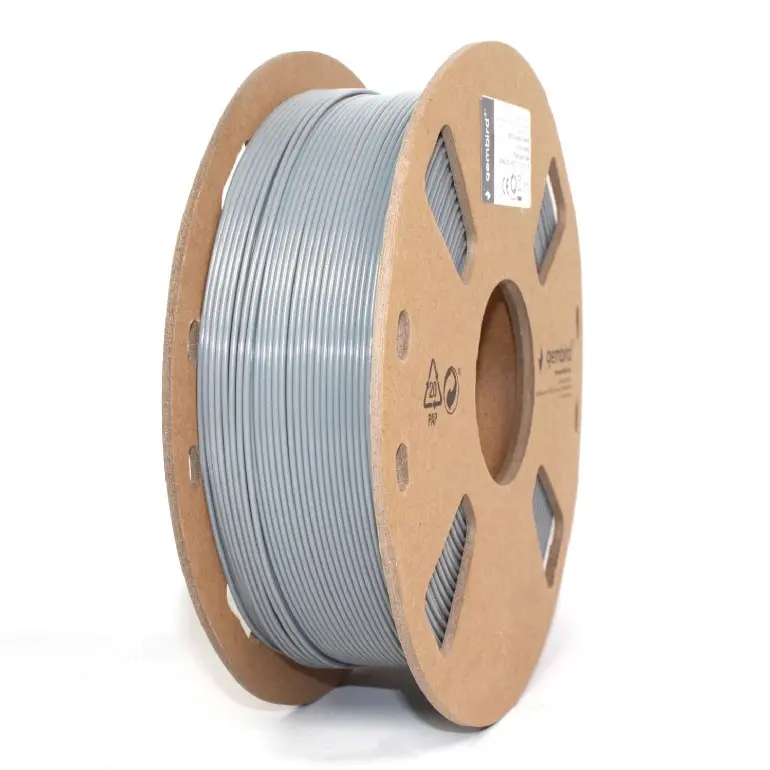 Filament Gembird PETG 1 75 mm gri 1 kg 3DP-PETG1.75-01-GR