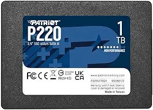 SSD Patriot P220 1TB SATA-III 2.5″