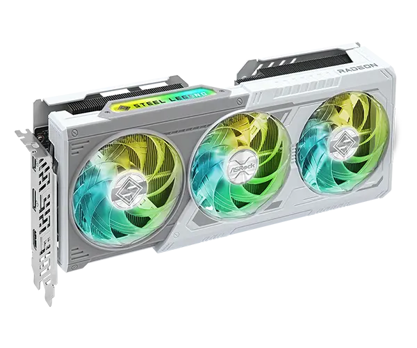 Placă video ASRock RX 9060 XT Steel Legend 16GB OC GDDR6