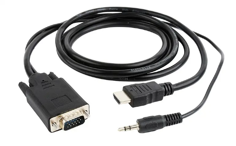 Cablu adaptor Gembird HDMI la VGA audio 3m A-HDMI-VGA-03-10