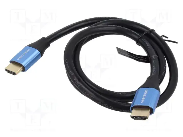 Cablu DisplayPort 1.4, Vention HCELG, 1.5m, 8K 60Hz/ 4K 120Hz, negru/albastru