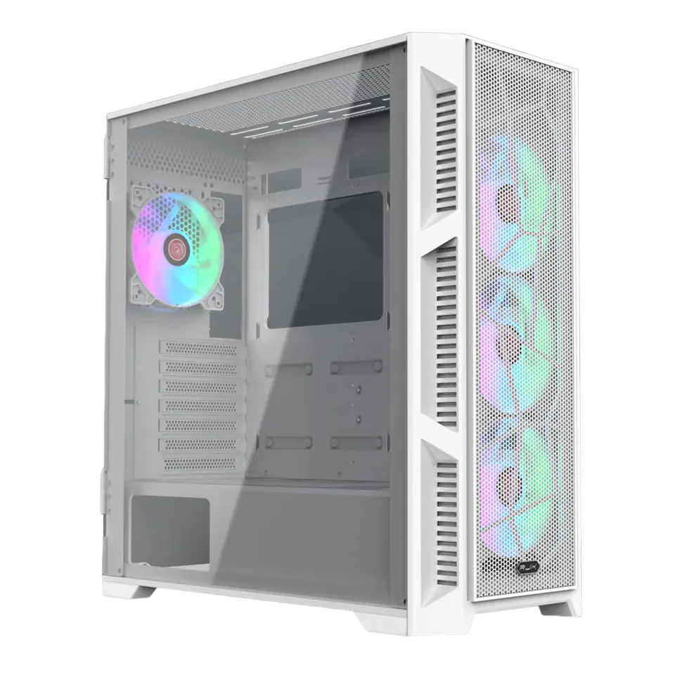 Carcasă Raijintek Ponos Ultra MS4 ATX mesh albă