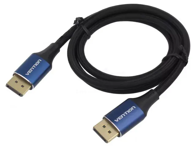 Cablu DisplayPort, Vention, 8K, 2m, HCELH, Albastru/Negru