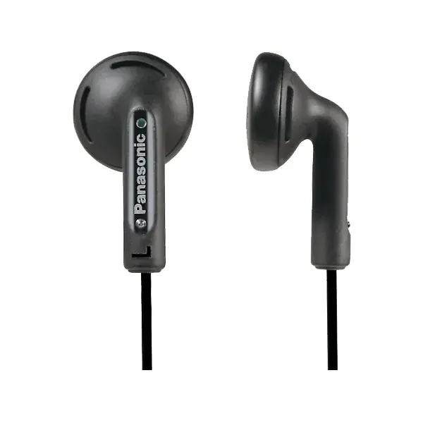 Casti in-ear Panasonic RP HV154E K negre cu fir