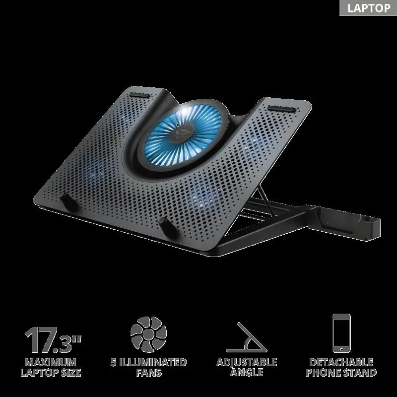 Cooler laptop Trust GXT 1125 Quno negru