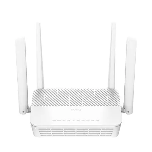 Router Wireless Cudy WR3000H, AX3000, Dual-Band, Wi-Fi 6, Dual-Core 1.3GHz, 128MB/512MB Flash/RAM, 2.5G Port, Cudy Mesh