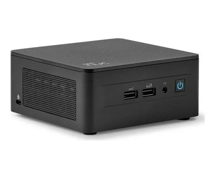 Mini PC Asus NUC 13 Pro RNUC13ANHI700002I cu procesor Intel® Core™ i7-1360P pana la 5.0 GHz, fara RAM, fara stocare, Intel® Iris® Xe Graphics, No OS, EU cord, Negru