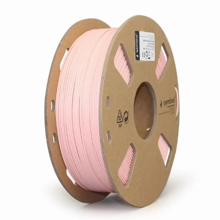 Filament Gembird PLA mat roz 1 kg, 1.75 mm