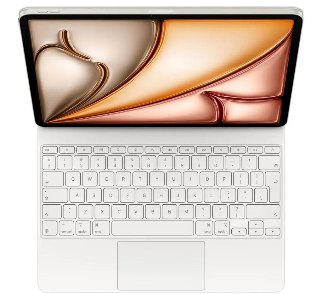 Tastatura Apple Magic Keyboard pentru iPad Air 13-inch (M3), Romanian, White