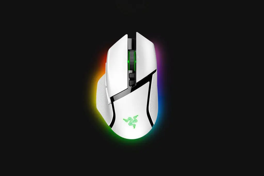 Mouse gaming Razer Basilisk V3 Pro alb wireless 30K DPI