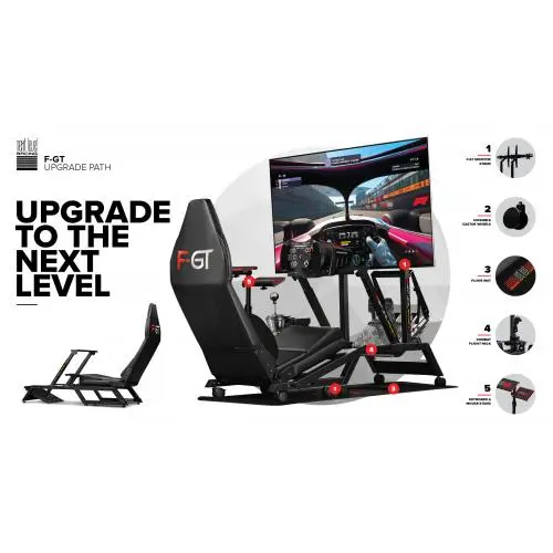 Cockpit Next Level Racing F-GT NLR-S010 simulator Formula și GT