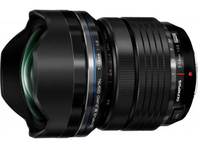 Obiectiv Olympus Obiectiv M.Zuiko Digital ED 7-14mm F2.8 PRO, MFT, Negru