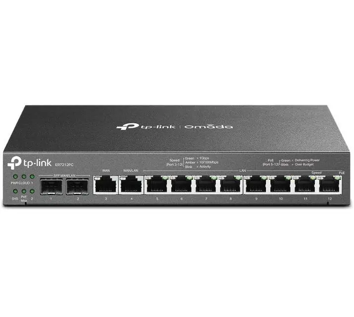 Router VPN TP-Link ER7212PC Omada PoE Gigabit